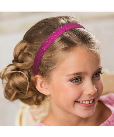 Doboi 15 Colors Sparkle Toddler Headbands - Glitter Thin Head Bands for Girls - No Slip Fashion Hairbands - Buy Online on SooperMarket.com