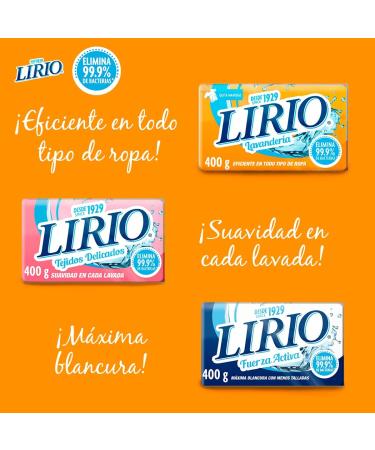 Buy Lirio White Laundry Soap 14.1 oz | Eco-Friendly & Effective | International Shipping - Buy Online on SooperMarket.com