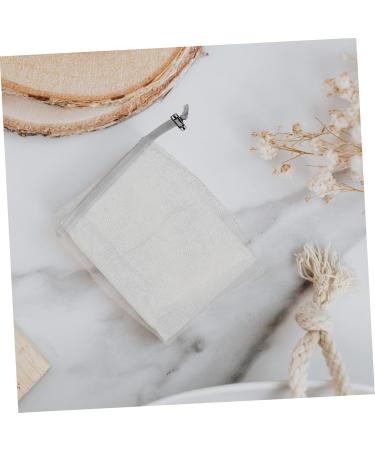 CANIGHT 8pcs Soap Mesh Bag Soap Foaming Bags Exfoliating Net Bag Facial Cleansing Net Dark Grey Fabric 14x10cm Dark Grey - Buy Online on SooperMarket.com