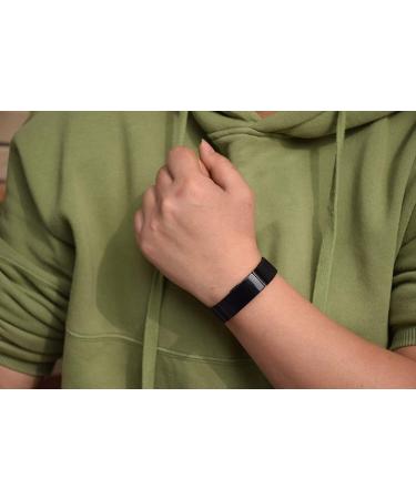 Adjustable Elastic Wrist/Ankle Band for Fitbit Inspire/Inspire 2/Inspire HR - Stretchy Band for Men and Women (Black) - Buy Online on SooperMarket.com
