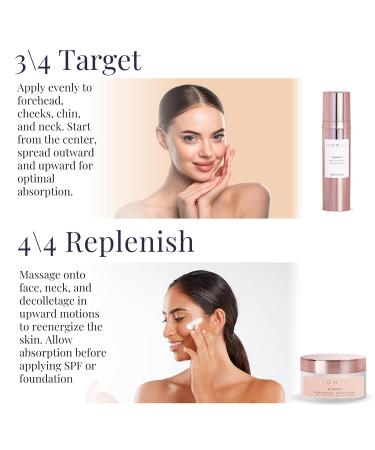MONAT BE GENTLE Skincare System | Nourishing Cleanser Anti-Aging Nectar & Moisturizer for Sensitive Skin - Shop Internationally - Buy Online on SooperMarket.com