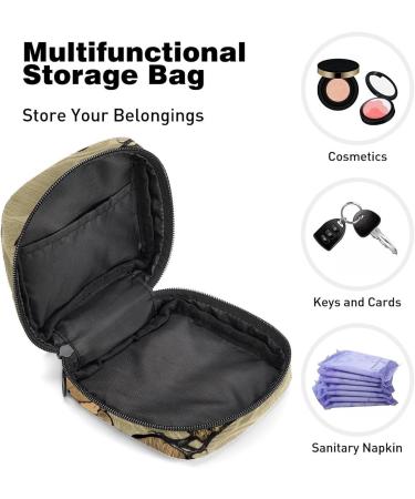 Magpie on The Flower Sanitary Napkin Storage Bag - Portable Period Pouch for Women/Girls - Multi-colored - Buy Online on SooperMarket.com