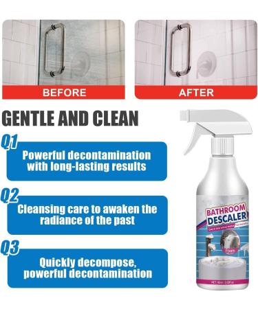 HOPASRISEE Stubborn Stains Cleaner Limescale Cleaner All Purpose Foam Cleansing Foam Spray North Moon Bubble Cleaner Foam Spray (2PCS) - Buy Online on SooperMarket.com