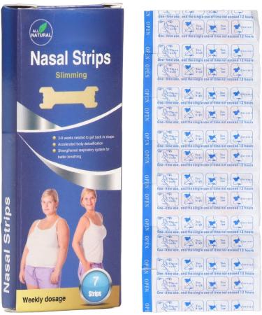 Compact Nasal Congestion Strips - 7pcs for Snoring Relief | Gentle Ingredients for Home Use - Buy Online on SooperMarket.com