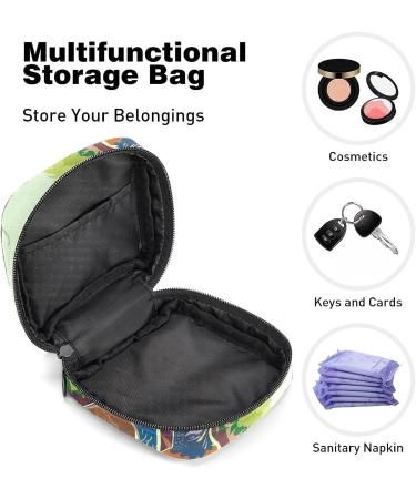 Anna Cowper Quail Sanitary Napkin Storage Bag | Menstrual Cup Pouch | Nursing Pad Holder | Tampon Bag | Portable Period Pouch for Women & Teen Girls - 1pc Multi-colored - Buy Online on SooperMarket.com