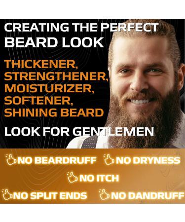 2X Biotin Beard Balm - Vegan Mustache Softener & Leave-In Conditioner | Natural Hair Growth Cream for Men - 2 Oz - Buy Online on SooperMarket.com