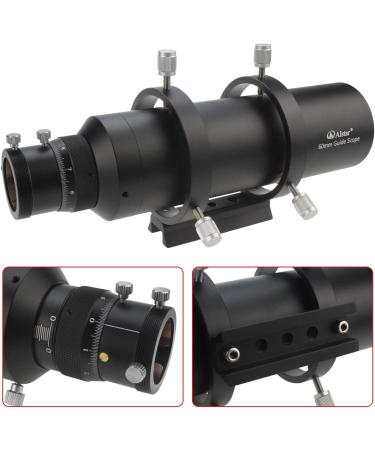 Alstar 60mm Deluxe Finder & Guidescope Kit with 1.25 Double Helical Focuser - Buy Online on SooperMarket.com