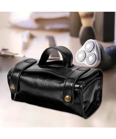 Beavorty Reise Storage Pocket for Men | Razor Accessories Protection Case | Travel Leather Shaving Kit - Buy Online on SooperMarket.com