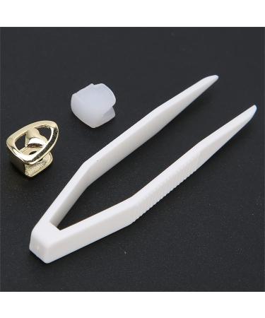 Hip Hop Teeth Decoration Teeth Brace Decoration 2 Copper Fashionable for Concert for Party(gold) - Buy Online on SooperMarket.com