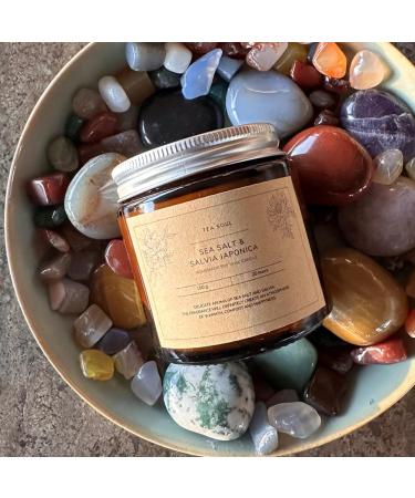 Tea Soul | Scented Candle 100g - Sea Salt and Sage