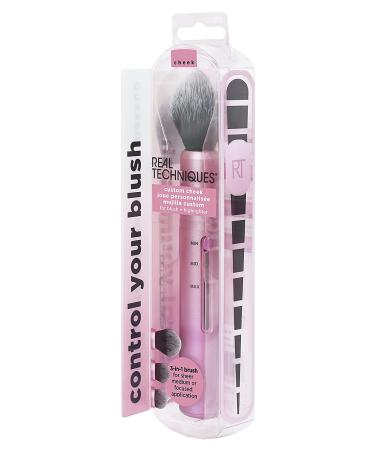 Real Techniques Custom Cheek 3-in-1 Brush | Multi-Use Makeup Tool - Buy Online on SooperMarket.com