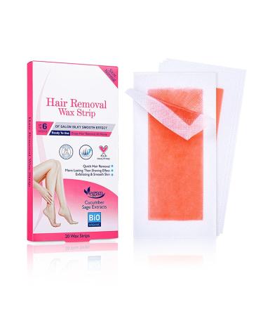 Buy Fast Heating Hair Removal Wax Strips | Easy Portable Epilator Wax Paper for Face & Body - Buy Online on SooperMarket.com