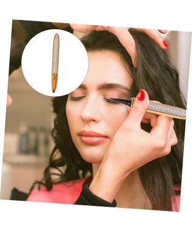 HAPINARY 3pcs Self Adhesive Mascara Liquid Eyeliner Eyeshadow Pencil Liquid Makeup Eyeliners Plastic Golden - Buy Online on SooperMarket.com
