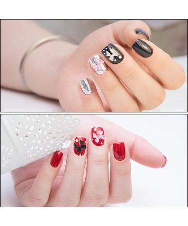 3D Bow Nail Charms 6 Colors Tiny Bow Charm with Pearl Stone Nail Design Colorful Nail Decorations for Jewelry Clothes Shoes DIY Craft - Buy Online on SooperMarket.com