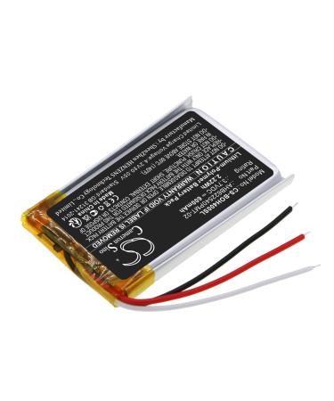 Replacement Battery Compatible with Bang & Olufsen BeoPlay H4 Part Number: 1643874 643826 AHB622540PMT-02 BO1643826 BO1643874 600mAh/3.7V