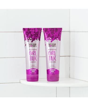 Not Your Mother's Curl Talk Bond Building Shampoo and Conditioner - 8 fl oz (2-Pack) | Strengthening Set for Curly Hair - Buy Online on SooperMarket.com