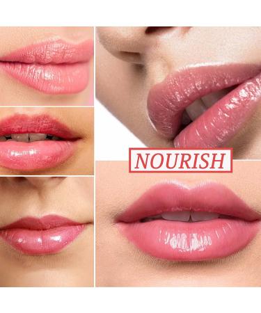 Fusang Hydrating Plumping Lip Oil Gloss - Cherry Red Tinted Balm for Lip Care | Nourishing & Long Lasting Formula with Non-sticky Big Brush - Buy Online on SooperMarket.com