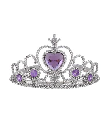 Aflytep Woman Wedding Faux Rhinestone Headband Silver Tone