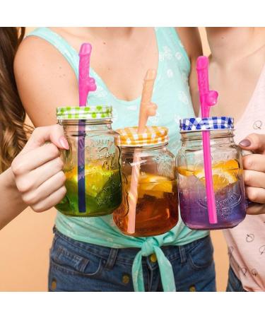 Hen Party Accessories Willy Straws Party Drinking Straws Party Straws Funny Straws P Out Accessories Night Party Girls Skin colored 60pcs - Buy Online on SooperMarket.com