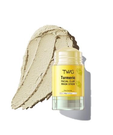Dead Sea Mask Deep Cleansing Face Mask Skin Care Improve Blackheads Acne Dark Spots Even Skin Tone Face Mask Control Oil Refining Pores (Turmeric)