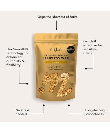 Mylee Advanced Stripless Wax Trio Set 3x250g Jasmine Eucalyptus Wild Rose Professional Hard Wax Beads Painless Hair Removal No Strips Needed Peelable Hot Wax Full Body Face Bikini Brazilian - Buy Online on SooperMarket.com