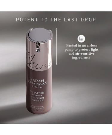 Sarah Chapman Skinesis Intense Hydrating Booster - Hyaluronic Acid Serum for Face - Great Skincare for Moisture Plumps Softens & Hydrates Skin - Oil Free Hydrating Serum 30ml - Buy Online on SooperMarket.com