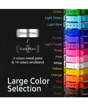 Caramel Sweet Life Adjustable Medical Alert Bracelet - Personalized for Men and Women in Black, Red, Pink, Blue - Buy Online on SooperMarket.com