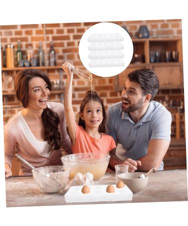 OSALADI 2 Sets 10 Egg Trays Deviled Egg Holder Egg Holder for Fridge Blank Egg Cartons Filling Shelf - Buy Online on SooperMarket.com