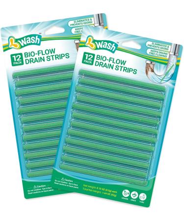 Buy Bio-Flow Drain Strips - 24 Odor Remover & Drain Cleaner Stick | Fast International Shipping - Buy Online on SooperMarket.com