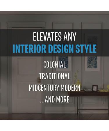 Metrie Complete Finishing Kit in Polar White/Color-Matched to Pre-Painted Wood Wall Treatments/Easy  DIY-Friendly Installation - Buy Online on SooperMarket.com