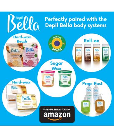 DEPIL BELLA Pre Waxing Astringent Lotion with Mint Extract | 500ml for Smooth & Clean Waxing | Buy Internationally - Buy Online on SooperMarket.com