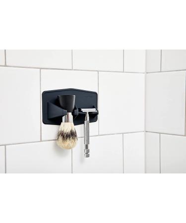 Tooletries Maverick Silicone Razor Brush Holder - Safety Razor Stand for Prolonged Shaving Brush Life (Charcoal) - Buy Online on SooperMarket.com