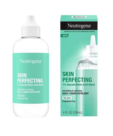 Neutrogena Skin Perfecting Daily Liquid Exfoliant for Oily Skin - Fragrance-Free 4 fl oz - Buy Online on SooperMarket.com