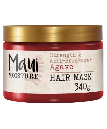 Maui Moisture Vegan Agave Aloe Vera Deep Conditioner Hair Mask for Damaged Hair and for Chemically Treated Hair 340 ml
