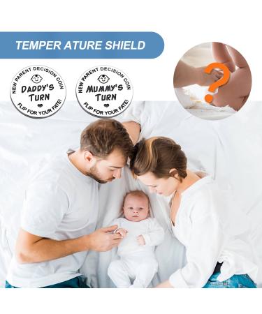 Pregnancy Gifts for First Time Moms Dad  Mommy and Daddy Est 2022 Stainless Steel Wine Tumbler Set with Onesie Baby Socks Drool Bib and Decision Coin - Top New Parents Gifts Idea for Gender Reveal - Buy Online on SooperMarket.com