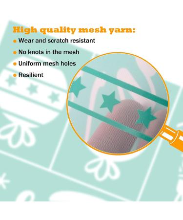 BOOLOOEN Silk Screen Stencil - Self-Adhesive Transfer Stencil for DIY Home Decor - Reusable Washable Mesh Stencil - 8.5x11inch - Valentine's Day Love Theme - Buy Online on SooperMarket.com