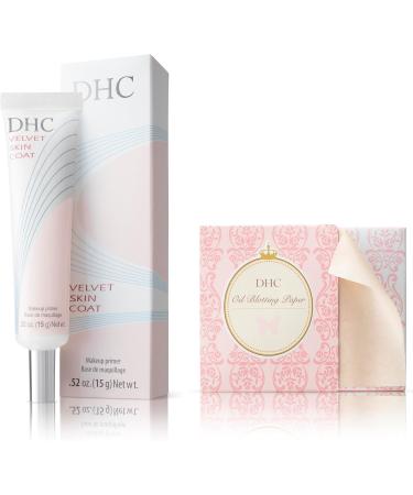 DHC Velvet Skin Coat 0.52 oz (15 g) Net wt. and Blotting Paper 100 Sheets - Buy Online on SooperMarket.com