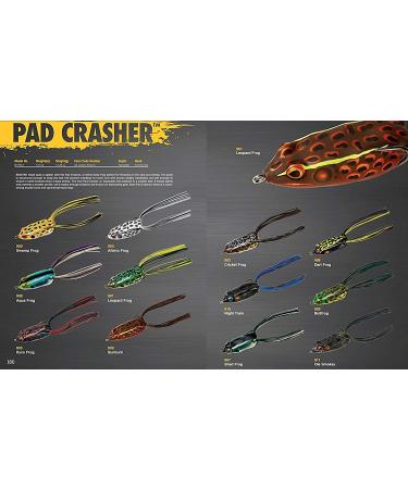 BOOYAH Pad Crasher Topwater Bass Fishing Frog Lure - Weedless Hooks, Bullfrog - Buy Online on SooperMarket.com