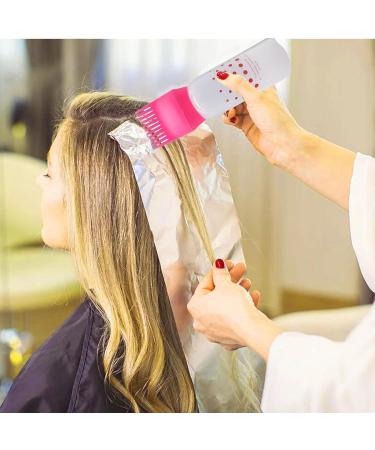 Shenrongtong Scalp Applicator Comb | Bottle Applicator Brush Hair Oiling Applicator Bottle Hair Dye Brush Bottle Lightweight Oil Bottle Applicator Brush for Hair Dyeing Scalp Red - Buy Online on SooperMarket.com