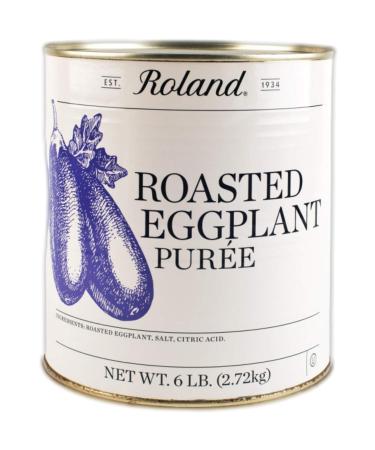 Roland Foods Roasted Eggplant Puree, Specialty Imported Food, 6-Pound Can