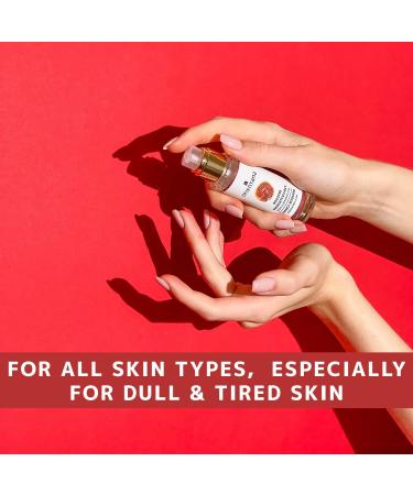 Orientana - Natural Face Energy Booster | Reishi & Red Algae | Vegan Glow Day Cream | Anti Aging | Perfect for Tired Skin | Firming & Hydrating | All Skin Types - 30ml - Buy Online on SooperMarket.com