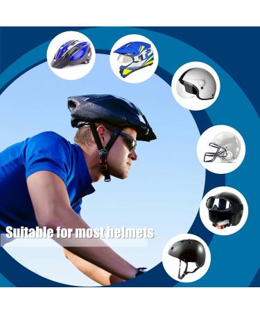 Universal Bicycle Helmet Pad Set - Black Foam Inner Pads for Motorcycle & Bicycle Helmets | 2 Sets - Buy Online on SooperMarket.com