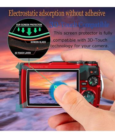 Debous TG-6 Glass Screen Protector for Olympus Tough TG-6 Waterproof Camera - Anti-scratch Tempered Glass Shield (4 Pack) - Buy Online on SooperMarket.com
