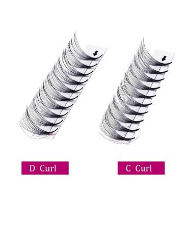 14D 0.07mm C Curl Volume Eyelashes - 11mm Artificial Lashes (1 Pack) - Premium Quality for Ultimate Volume - Buy Online on SooperMarket.com
