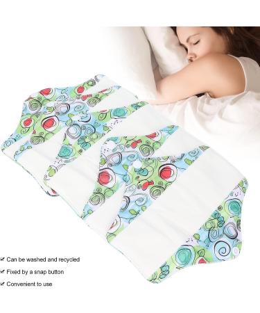 5-Pack Washable Cloth Menstrual Pads for Women - Reusable Bamboo Mama Pad Liners - Buy Online on SooperMarket.com