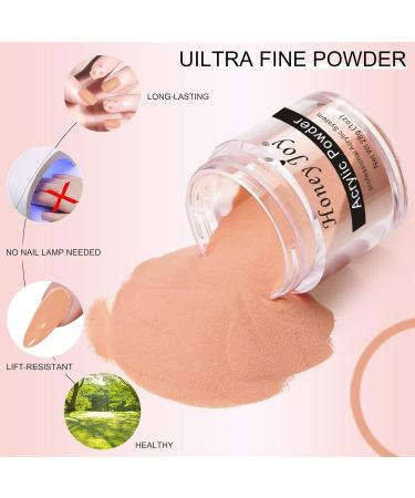 HJ-NAP017 Acrylic Nail French Manicure Powder - 28g/box Professional White Clear Red Nude Acrylic Nail System for Nail Extension - Buy Online on SooperMarket.com