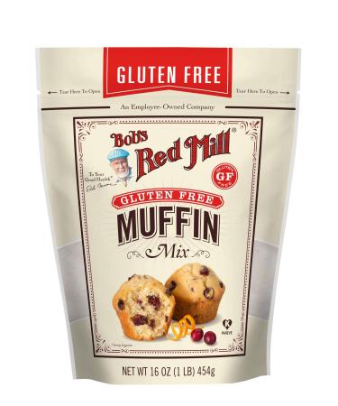 Bob's Red Mill Gluten Free Muffin Mix, 16 Oz 1 Pound (Pack of 1)