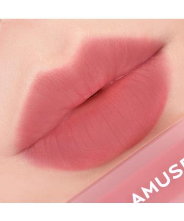 AMUSE DEW VELVET Korean Vegan Lipstick Tint - Genuine Makeup for Glossy Velvet Finish (10 ROSE BOKSOONGA) - Buy Online on SooperMarket.com