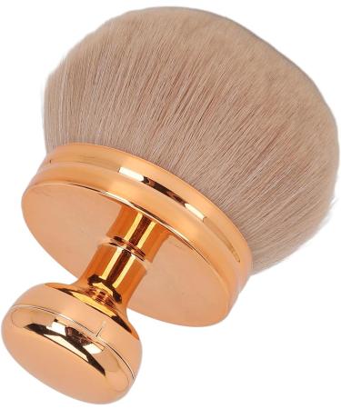 Makeup Brush Compact Electroplated Handle Mushroom Head Skin-Friendly Home Foundation Brush for Dressing Table - Buy Online on SooperMarket.com