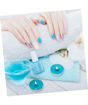 FRCOLOR 20pcs Nail Case Gel Polish Protector Gelt Nail Protector Tape Nail Polish Shield Nail Polish Cap Holder Reusable Hat Protector Nail Varnish Protector Safety Mask Plastic Manicure - Buy Online on SooperMarket.com